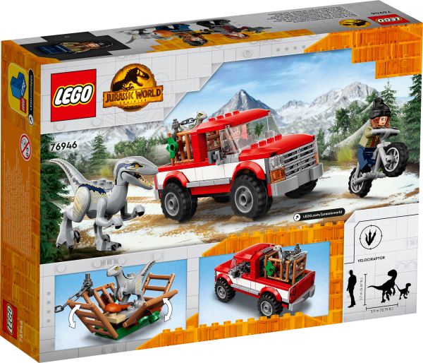 LEGO® Jurassic World™ - 76946 - Blue & Beta in der Velociraptor-Falle